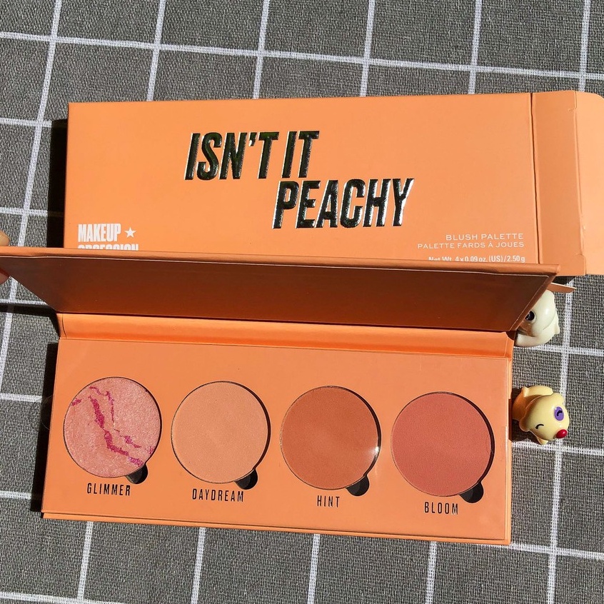 Bảng Phấn Má 4 Ô  Makeup Obsession Isn't It Peachy Blush Palette