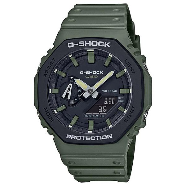 Đồng Hồ Casio Nam Dây Nhựa G-SHOCK GA-2110SU-3A Chính Hãng