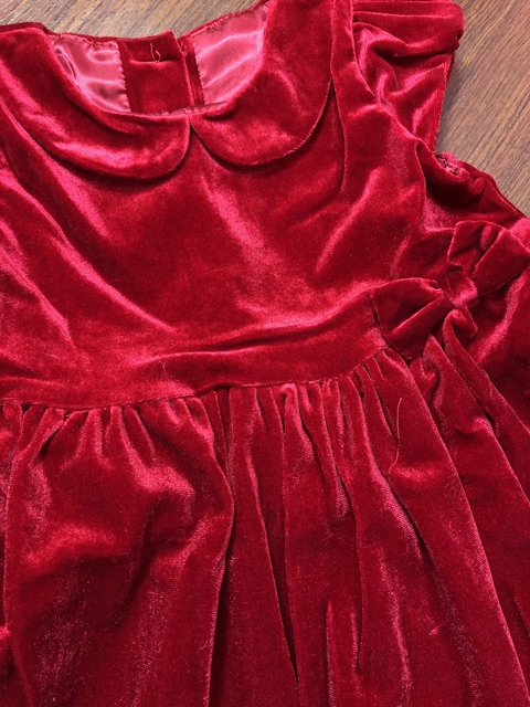 Váy GAP đỏ lễ hội noel tết 2018