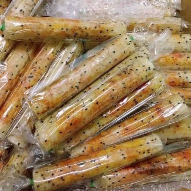 Bánh tráng nướng cuốn ruốc chà bông giòn ngon | BigBuy360 - bigbuy360.vn