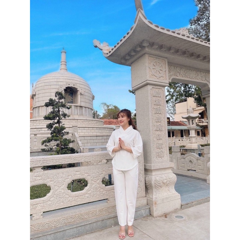 Áo Lam Đi Chùa # XÉO VẢI HÀN QUỐC CAO CẤP GIÁ RẺ VÔ ĐỊCH