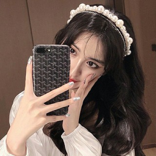 Cài tóc đính đá phối ngọc phong cách Hàn Quốc