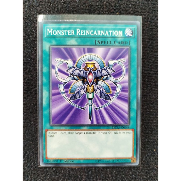 thẻ bài yugioh MONSTER REINCARNATION