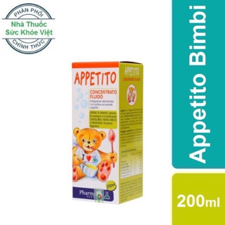 Appetito bimbi - thảo dược châu âu giúp bé ăn ngon