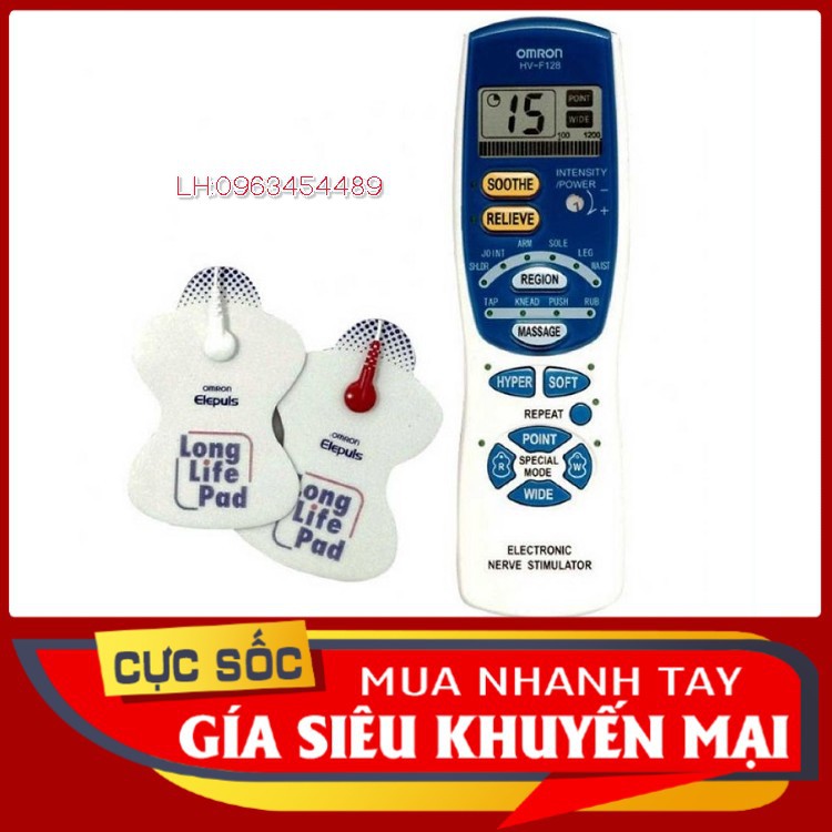 Máy Massage Xung Điện Omron HV-F127 [Cam kết Chính Hãng]