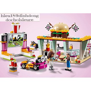 Lego Friends 41349 Cửa Tiệm Hamburger Tốc Độ