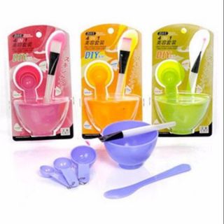 bộ bát trộn đắp mặt nạ