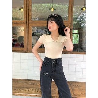Áo Len Mỏng Có Cổ 5123 MoonHee