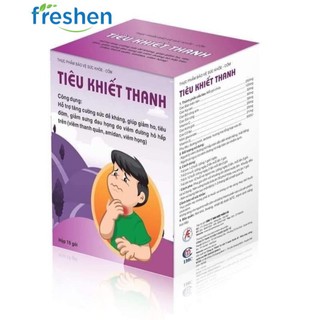 ✅ (CHÍNH HÃNG) Cốm Tiêu Khiết Thanh - Ngăn ngừa và làm giảm triệu chứng viêm đường hô hấp (Hộp 15 gói)