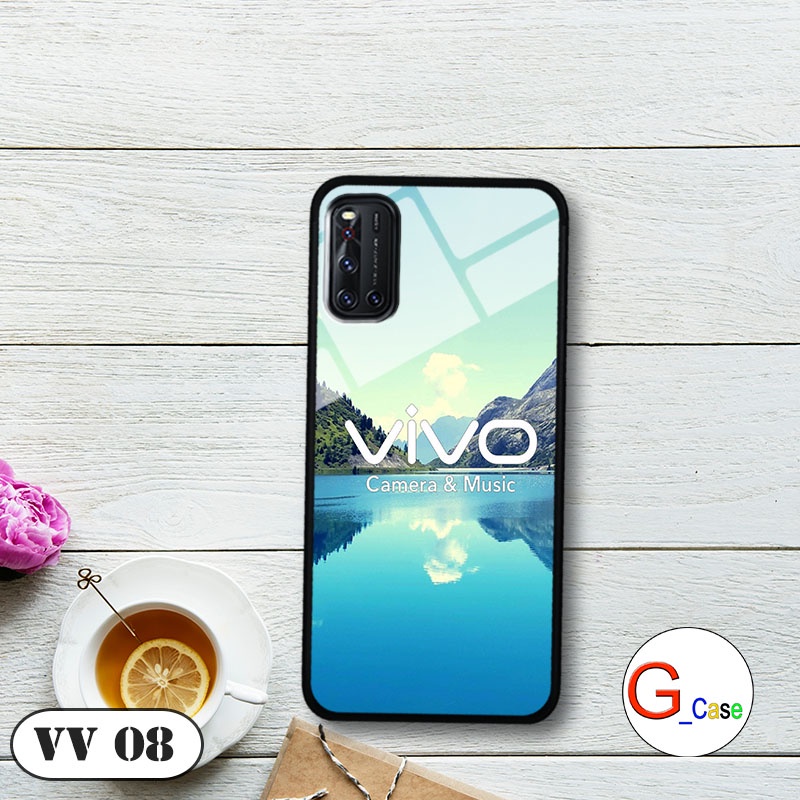 Ốp lưng Vivo V19  - in hình 3D Logo điện thoại