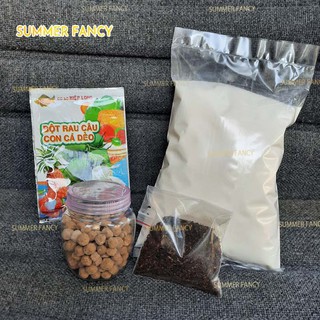 Combo Trà Sữa Nhà Làm kèm trân châu và thạch (nấu được 3L trà sữa)