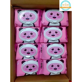 Giấy ướt Bibo không mùi, chống khuẩn, an toàn cho bé (1 gói 100 tờ rút)