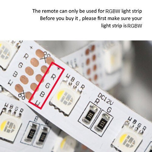 Bộ điều khiển dải led WIFI thông minh RGBW + IR 24 phím không dây | BigBuy360 - bigbuy360.vn