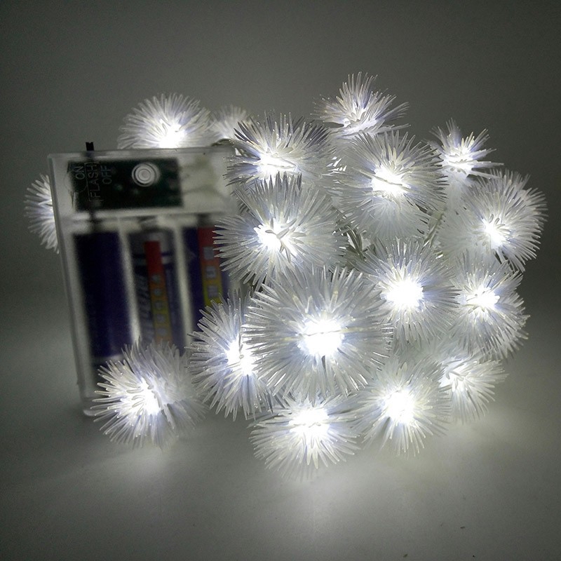 Dây đèn LED trang trí dài 2m / 4m / 8m hình hoa bồ công anh