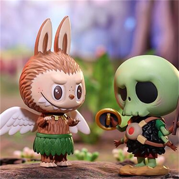 ★Hgtoys★Mô Hình Búp Bê Popmart LABUBU Universe Adventure Series Mystery Trang Trí