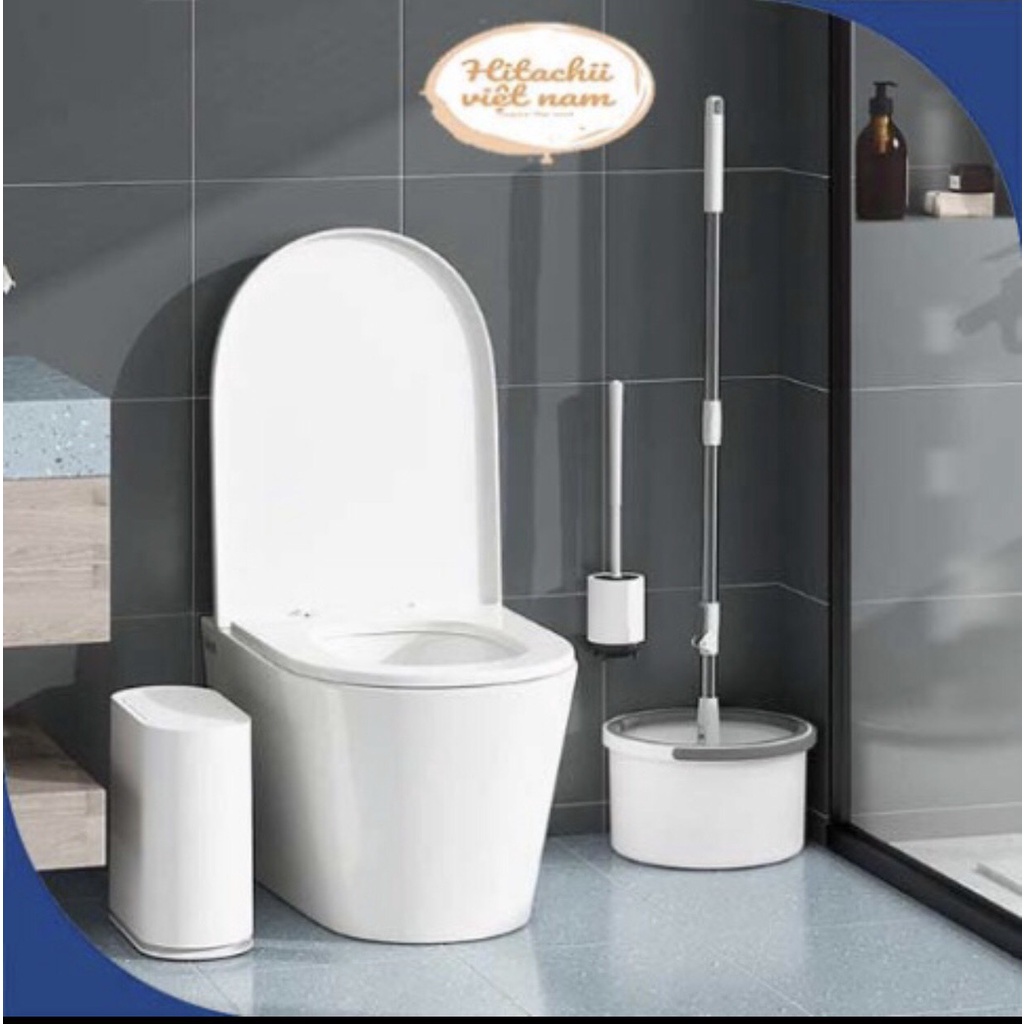 Chổi lau nhà thôn minh 360 độ tách nước bẩn