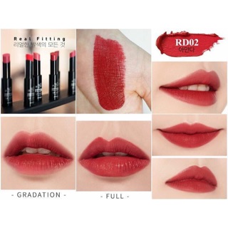 son Apieu True Fitting Lipstick RD02