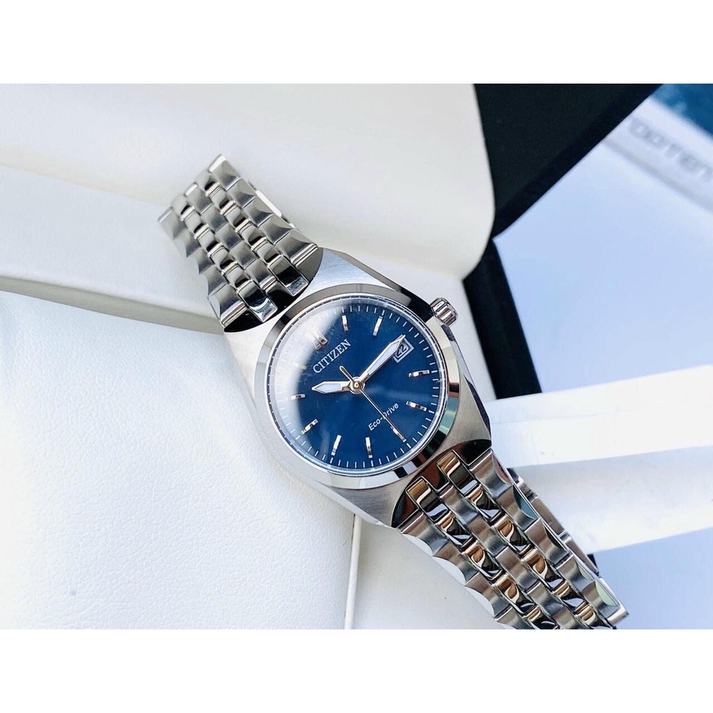 Đồng Hồ Nữ CITIZEN Eco-drive Corso EW2290-54L Chính Hãng Tặng Dây Da Cao Cấp