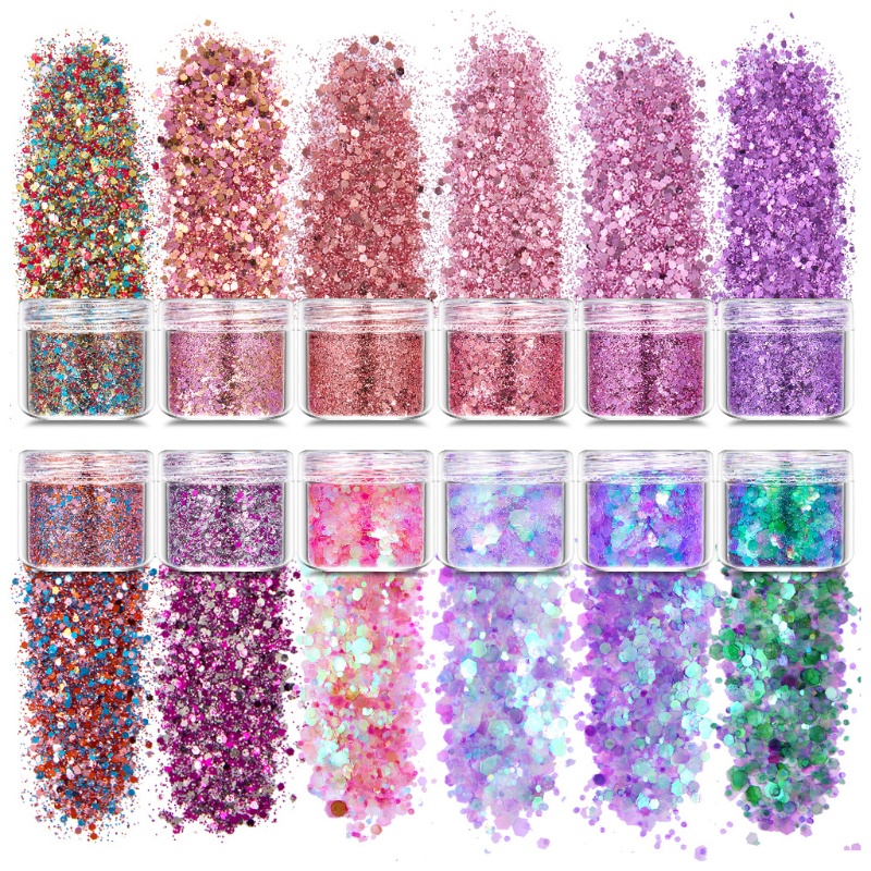 Bột Kim Tuyến Lấp Lánh Trang Điểm Mắt / Móng Tay / Móng Tay / Móng Chân / Móng Tay Diy