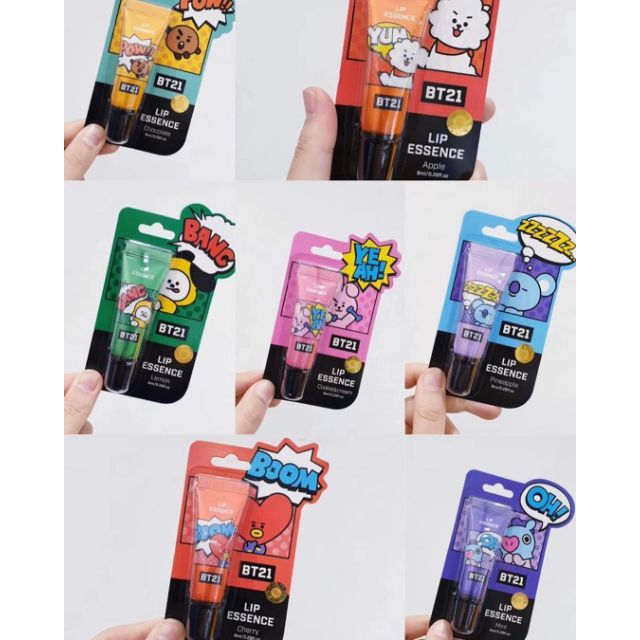 BT21 lip essence - son dưỡng môi bt21