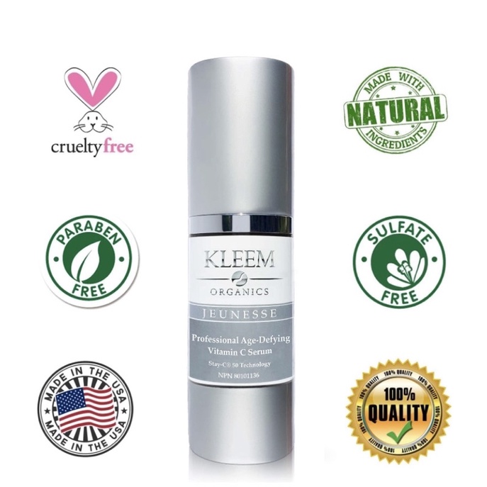 Serum chống lão hoá vitamin C organic Kleem USA