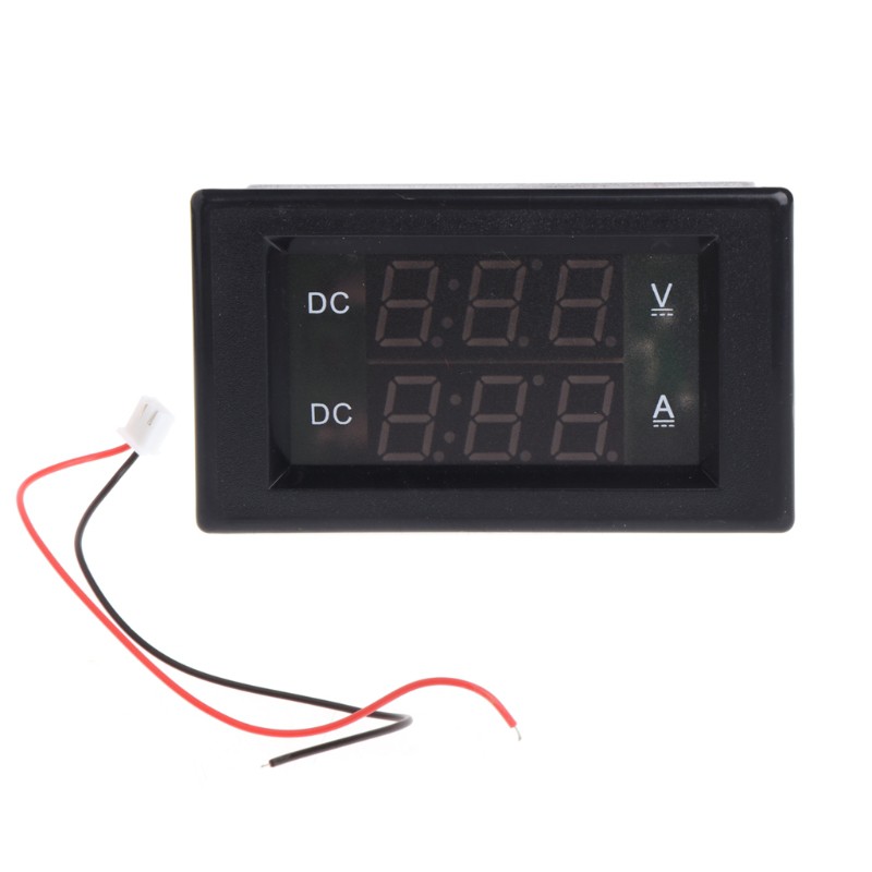 Vôn kế kỹ thuật số có màn hình hiển thị DC 600V 20A