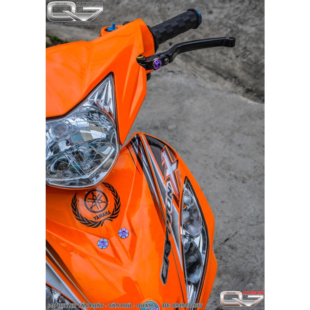 TEM RỜI EXCITER 2010 CAM ĐEN