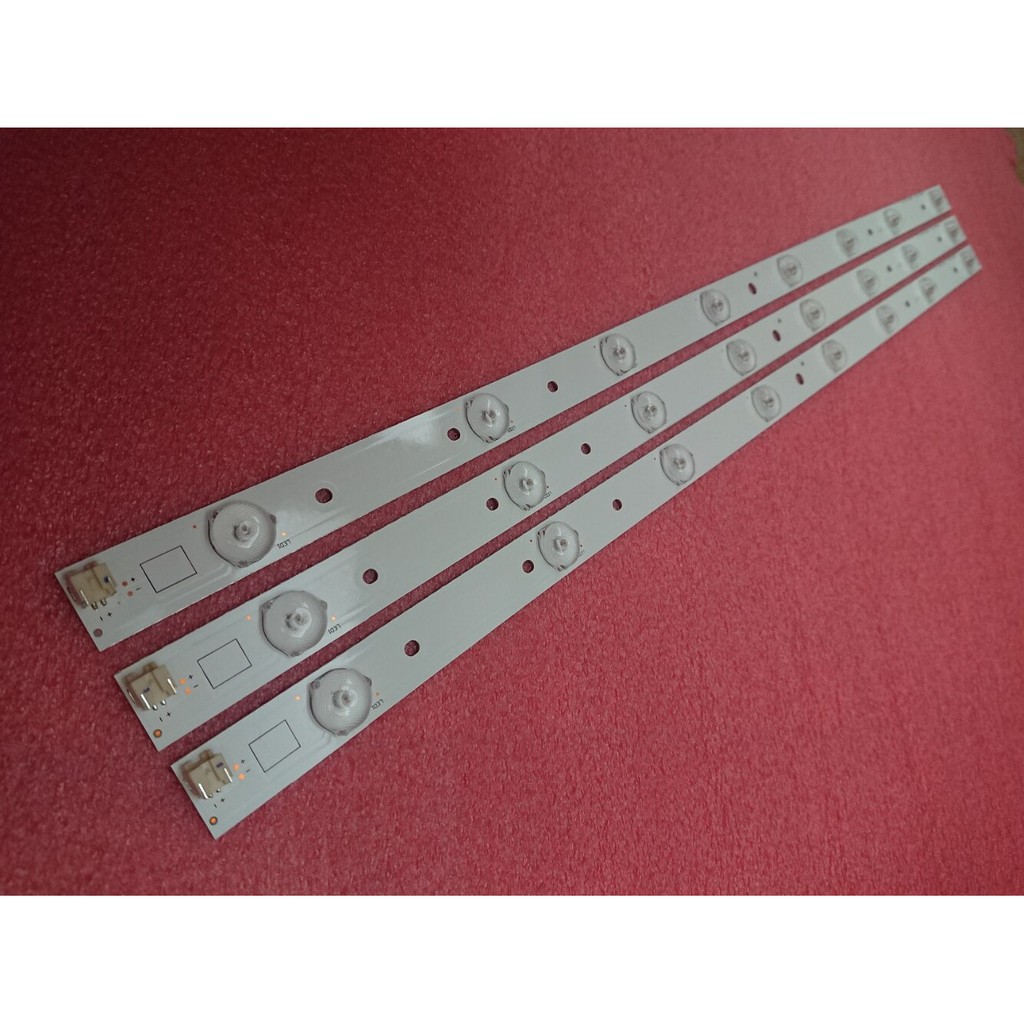 Toshiba 32P2300 - Bộ 3 thanh 8 led 625mm cho Tivi Toshiba 32P2300 32L2333 32PB200V và các dòng tương tự