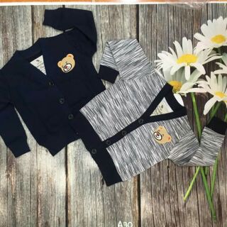 Combo áo khoác + quần bì thư