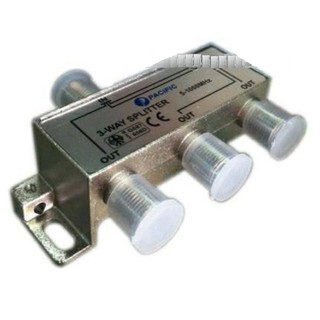 Bộ chia tín hiệu truyền hình cáp 1 ra 3 tivi