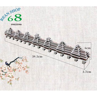 Mô hình thép 3D tự ráp mẫu cầu mưa gió Piececool