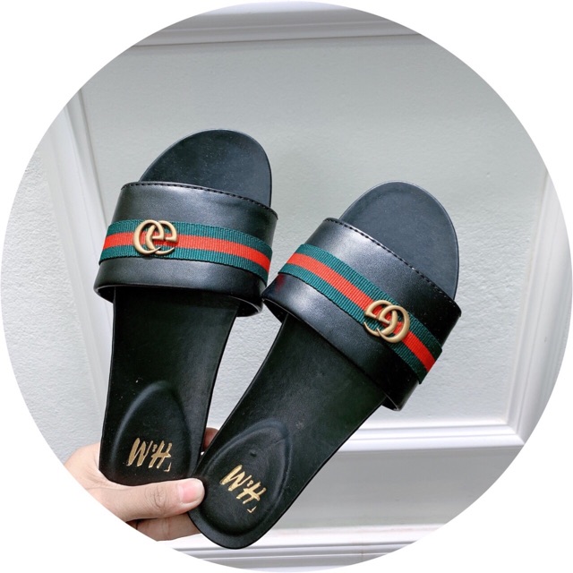 [Mã FASHIONT4MA2 giảm 10K đơn 50K] dép da bản ngang hàng đủ sz , chất da mềm nhũn luôn