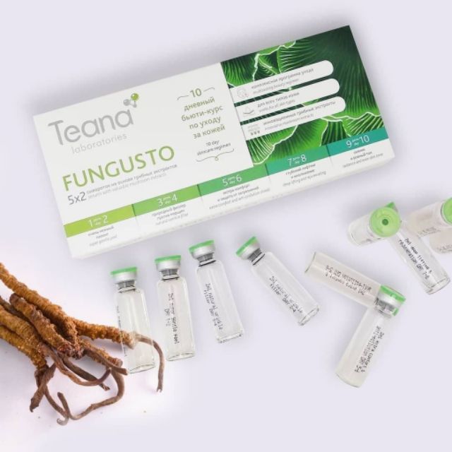 Liệu trình thay da 10 ngày Teana Fungusto_ serum thay da teana Fugusto