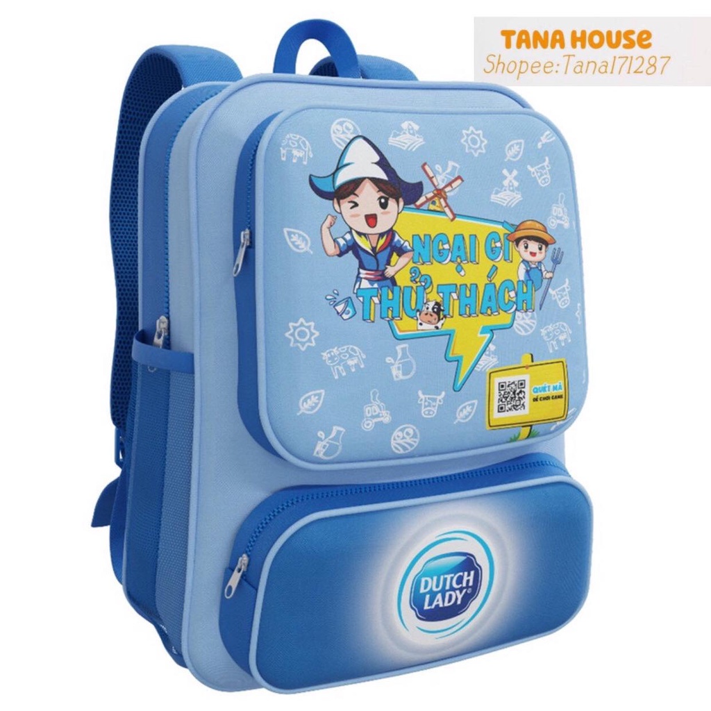 Balo cho bé tiểu học, mầm non - quà tặng sữa Cô gái Hà Lan