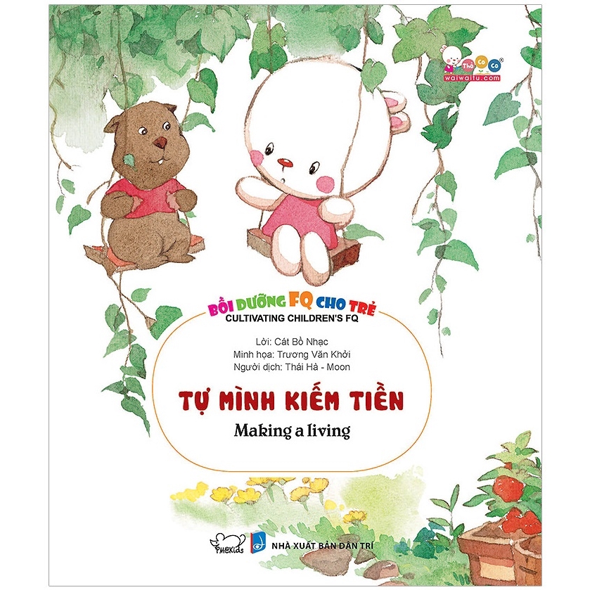 Sách - Tự Mình Kiếm Tiền (Song Ngữ) - Bồi Dưỡng FQ Cho Trẻ 7