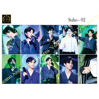 [EXO] Set Sticker Suho - 2 mẫu (có nhiều mẫu hình dán Kpop)