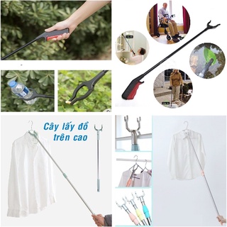 Dụng cụ gắp rác, vật dụng thông minh dài 95cm - cây lấy đồ trên cao rút gọn