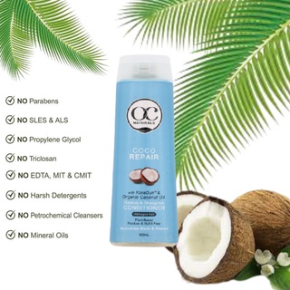 Dầu xả phục hồi tóc hư tổn Coco OC Naturals 400ml nhập khẩu từ Úc