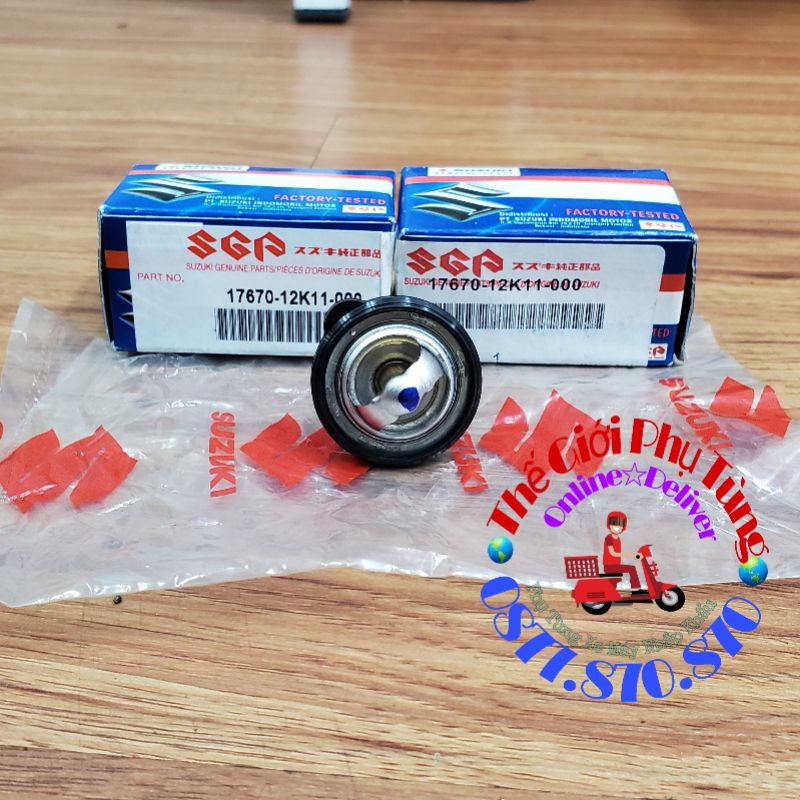 Van hằng nhiệt, lúp bê nước Raider Fi, Satria Fi zin Indonesia - 17670-12K11-000