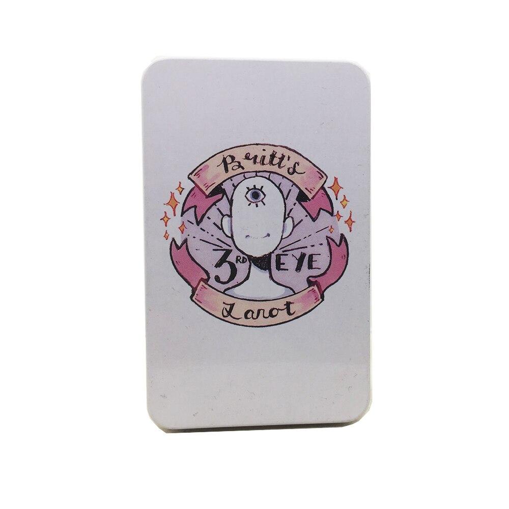 Bộ Bài Britts Third Eye Tarot Hộp Thiếc Nifoki