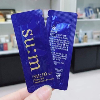 Sample tinh chất vàng sum xanh siêu cấp nước tái tạo trẻ hóa da Waterfull Intense Enriched Ampoule 1ml