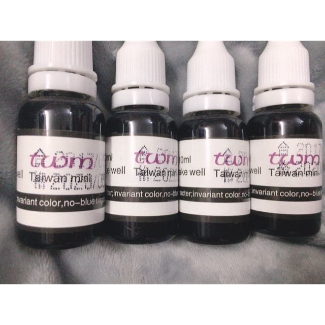 Mực Phun Xăm Đen Mí Taiwan