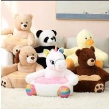 Ghế tựa lưng hình gấu teddy, gấu bông hình thú , Ghế bệt ngồi tựa bông hình gấu giá rẻ MH2T STORE