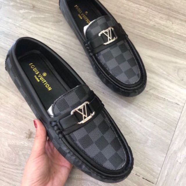 Giày lười da LV mới😍😘