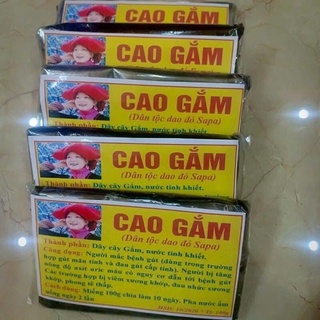 Cao gắm 100g nguyên chất
