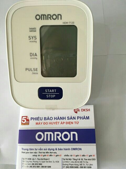 Máy đo huyết áp Omron Hem-7120