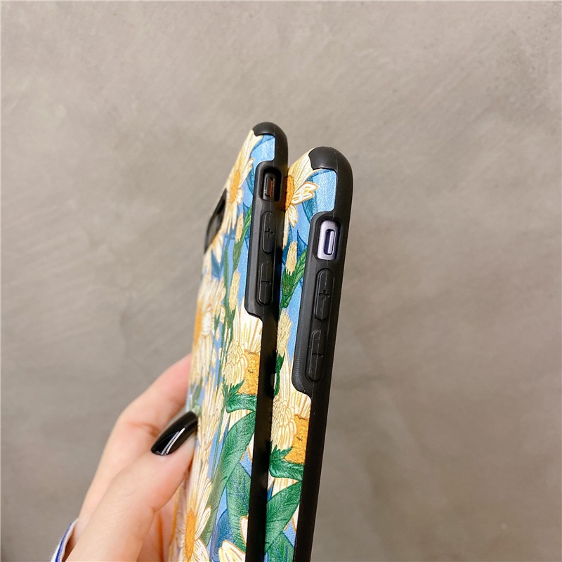 Flower Soft shell Tpu Case  For XiaoMi Mi 8 Lite 9 RedMi K20 K30 Pro Note 7 8 10X Cover Casing