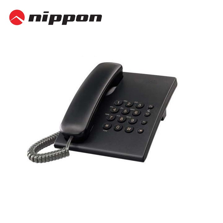 Điện thoại bàn Nippon 1202 bền đẹp 3 màu đen, xanh, đỏ