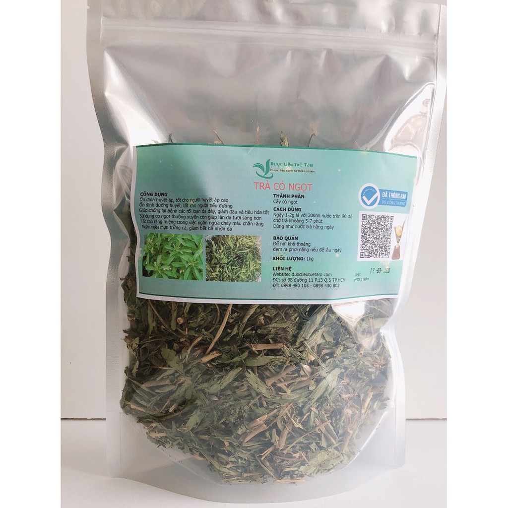 500gr Trà cỏ ngọt - Khô cao cấp