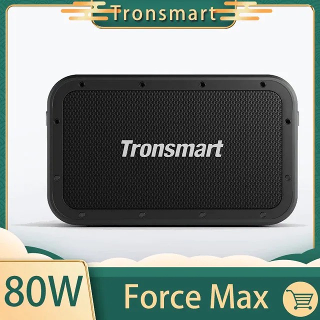 Loa Bluetooth 5.0 Tronsmart Force Max Công suất 80W, Chống nước IPX6, Chơi nhạc 13 Giờ Liên tục - CHÍNH HÃNG